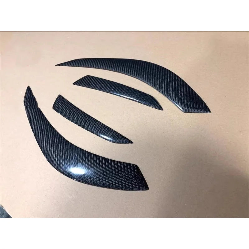 Carbon fiber Tail Light Eyebrow Decorative Sticker for Infiniti FX35 FX37 QX37 FX50 Car Accessories