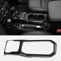 Carbon Fiber Gear Shift Panel Trim Cover For Jeep For Wrangler For JL 2018-2022 Pneumatic Tool Accessories And Parts Tools