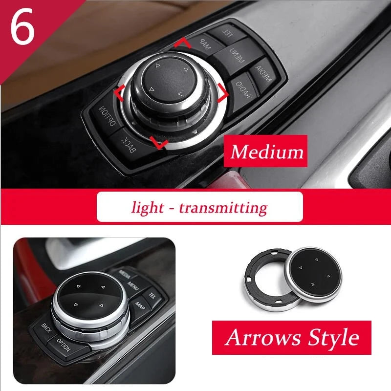 Automotive part For BMW 5 Series F10 carbon fiber Accessories car styling interior center console shift panel decorative strip