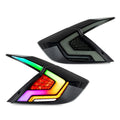 HCMOTIONZ RGB Tail Lamp For Honda Civic 2016-2021 Custom Start Up Animation DRL LED Car Back Light Assembly Accessories 10th Gen