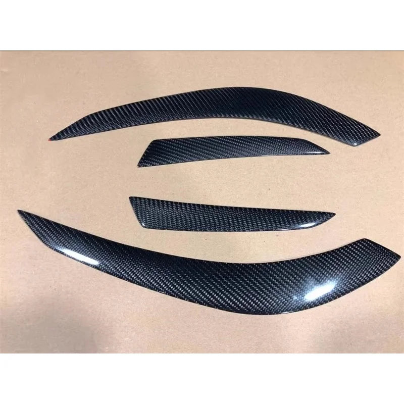Carbon fiber Tail Light Eyebrow Decorative Sticker for Infiniti FX35 FX37 QX37 FX50 Car Accessories