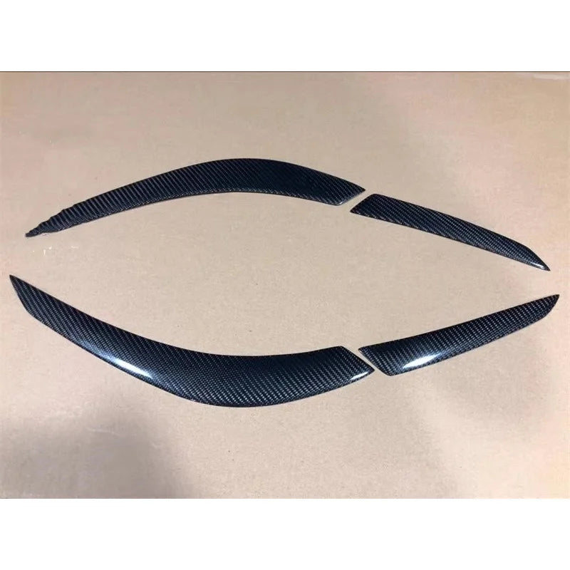 Carbon fiber Tail Light Eyebrow Decorative Sticker for Infiniti FX35 FX37 QX37 FX50 Car Accessories