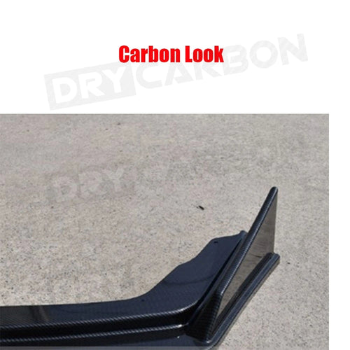 Car Front Lip Spoiler Splitters Aprons For Infiniti Q50 Q50S 2014-2017 Head Sport Bumper Chin Shovel Protector Body Kits
