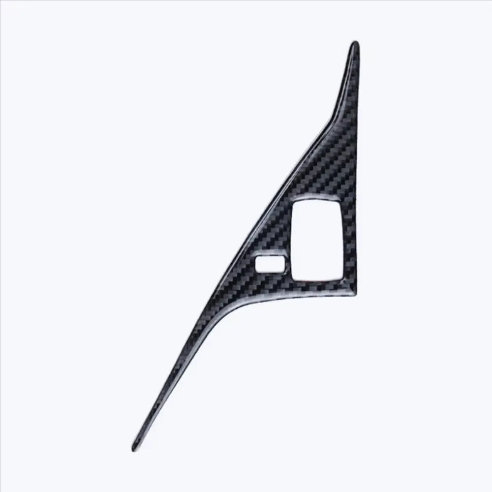 DB-For Infiniti Q50 Q60 2014-2020 Car Interior Center Console Panel Real Carbon Fiber