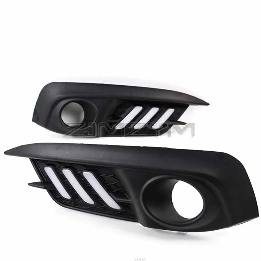 Car LED Daytime Running Light  DRL Fog Lamps For Honda Civic Sedan 2016-2018 Turn Signal  Light  Lamp Modification Accessories