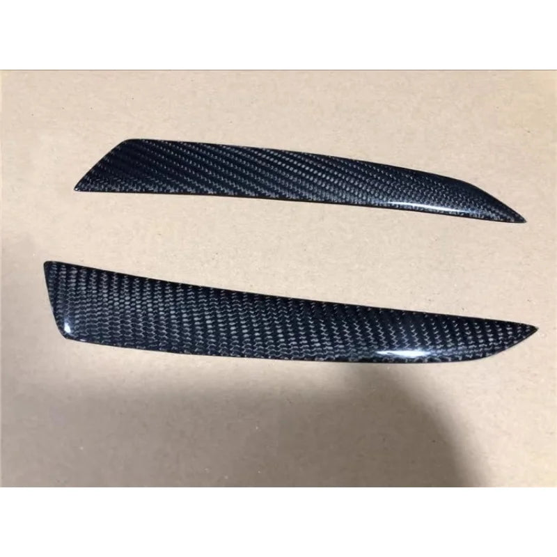 Carbon fiber Tail Light Eyebrow Decorative Sticker for Infiniti FX35 FX37 QX37 FX50 Car Accessories