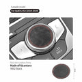 For Audi 8V A3 S3 (2014-2019) Sport Car Multimedia Button Knob Cover Trim Sticker Carbon Fiber Anti Scratch Interior Accessories