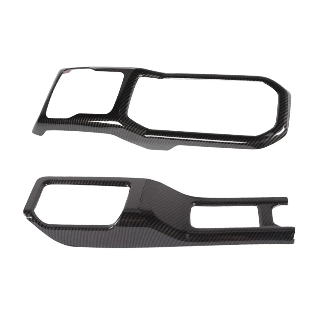Carbon Fiber Gear Shift Panel Trim Cover For Jeep For Wrangler For JL 2018-2022 Pneumatic Tool Accessories And Parts Tools
