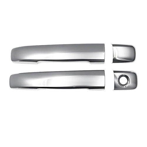 Car Accessories Exterior Chrome silver Carbon Fiber Carbon Fiber Door Handle Cover For Infinity G25 G37 2008-2013 Qashqai J10