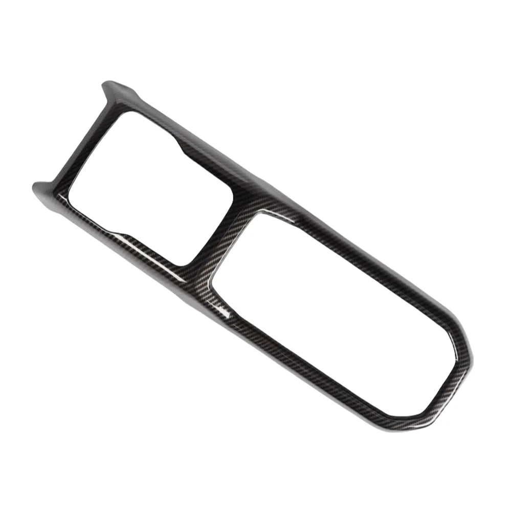 Carbon Fiber Gear Shift Panel Trim Cover For Jeep For Wrangler For JL 2018-2022 Pneumatic Tool Accessories And Parts Tools