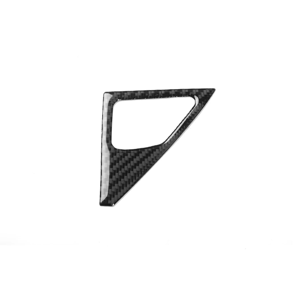 For Infiniti Q50 2014-2020 Car Accessories Carbon Fiber Door A-pillar Speaker Panel Decorative Cover Interior Decoration Sticker