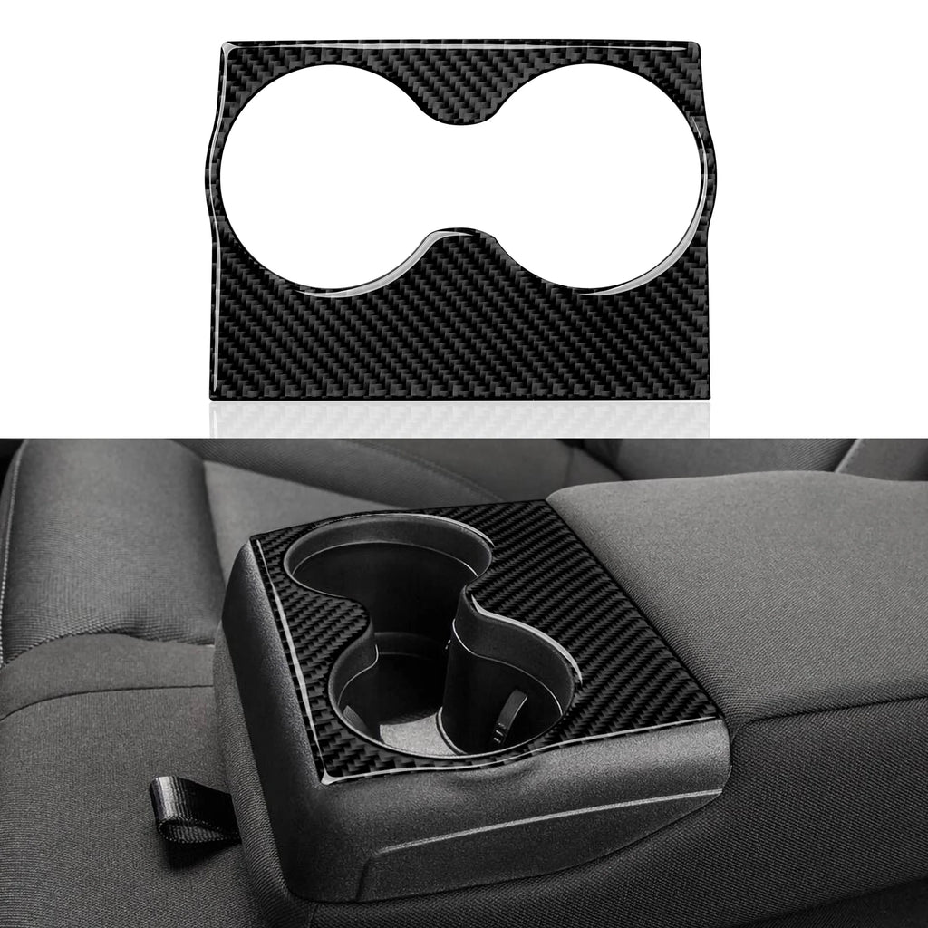 For Dodge Charger (2011-2023) Car Center Console Gear Shift Panel Soft Carbon Fiber Interior Sticker Trim Accessories Set Kit